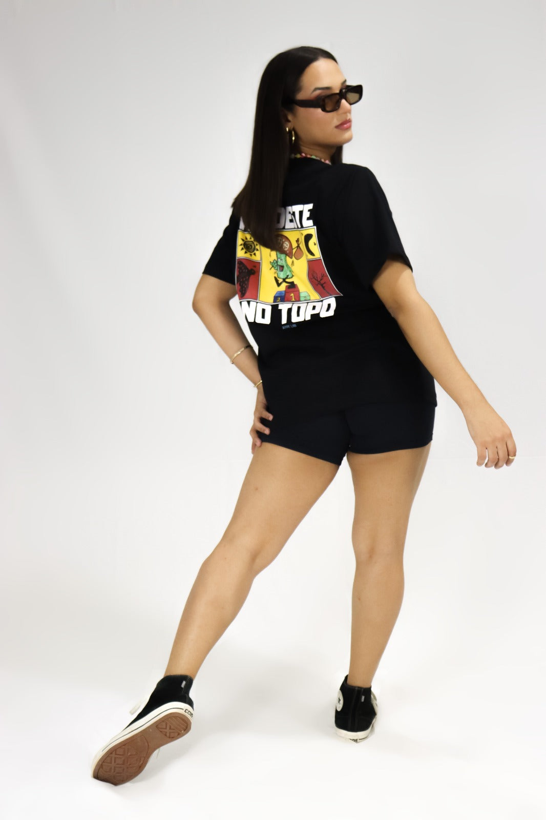 Combo Camiseta Overhype Nordeste no Topo + Ecobag