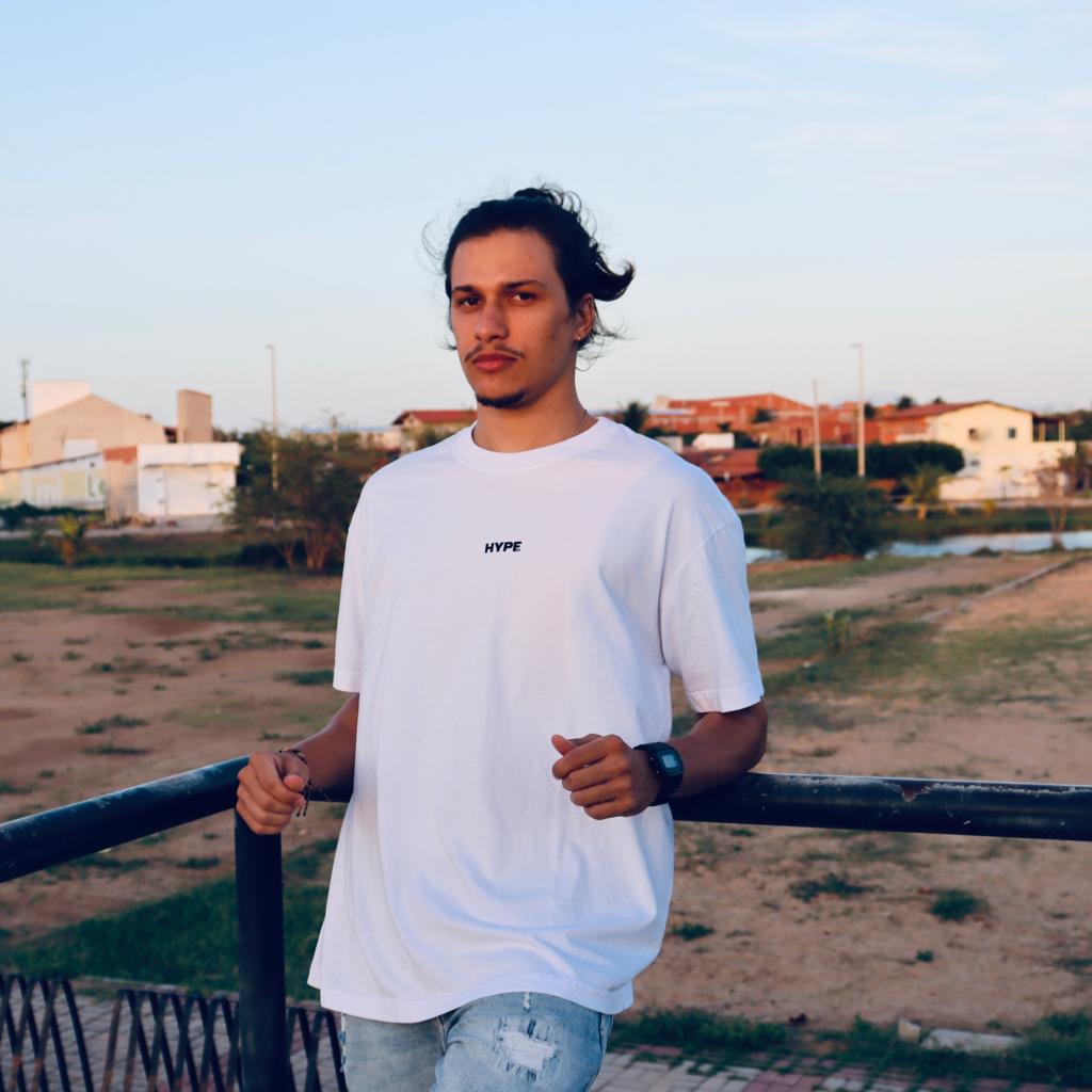 Camiseta Oversized Hype Lab Branca