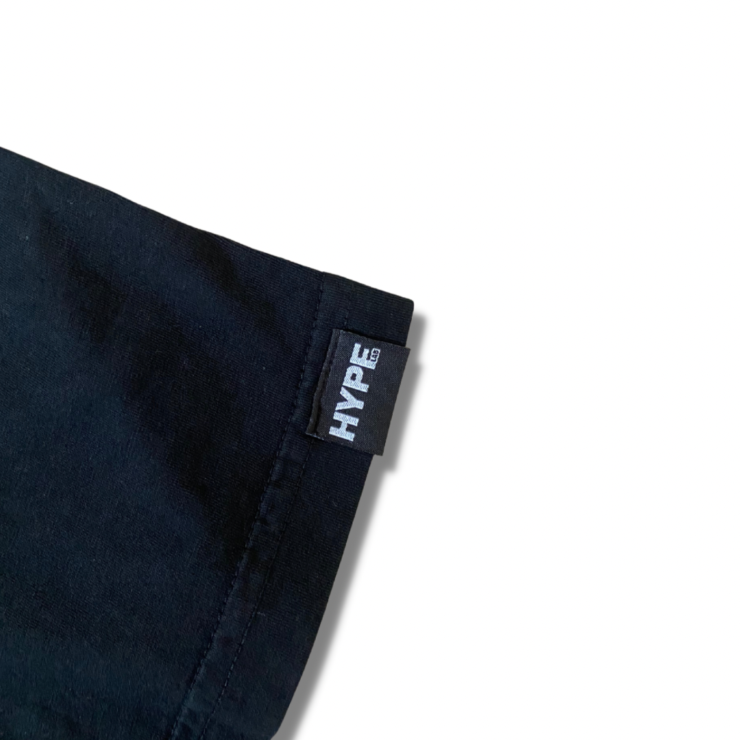 Camiseta Oversized Hype Lab Preta