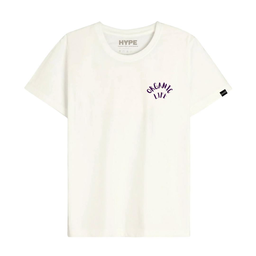 Camiseta Organic Life Off White