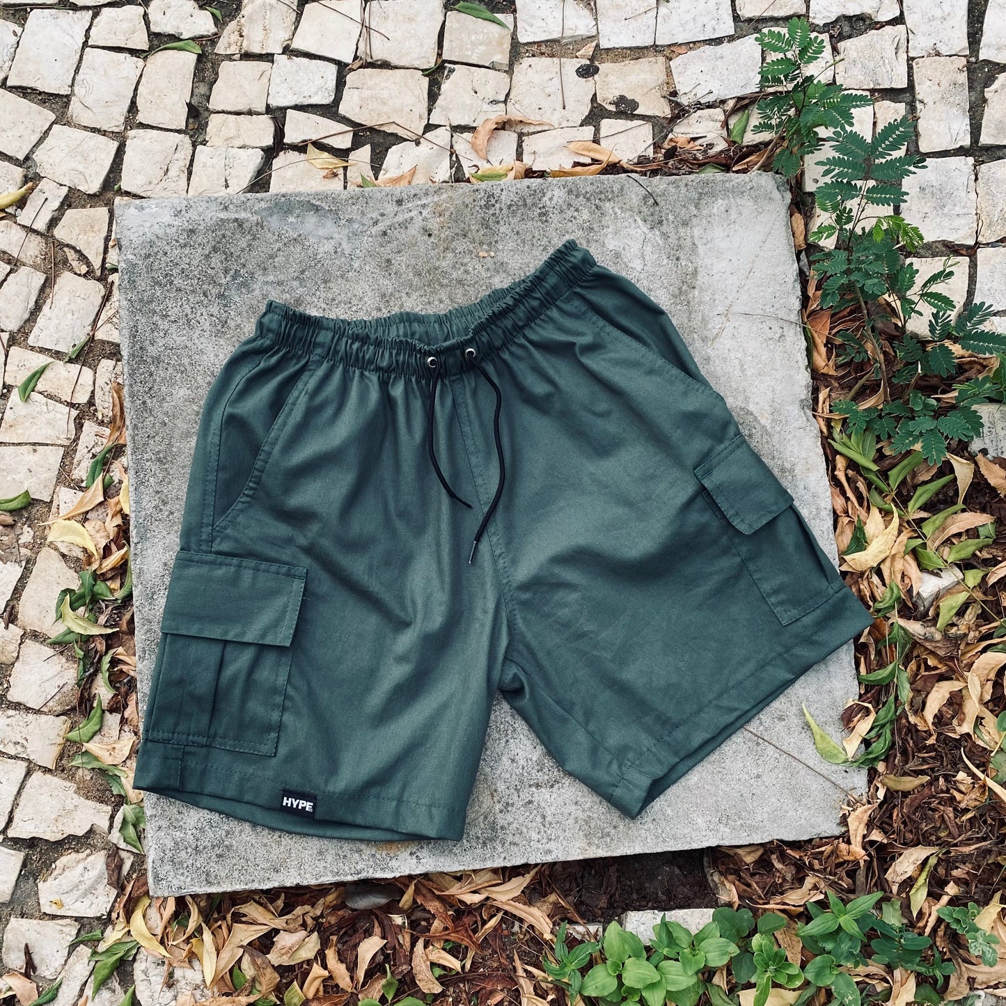 Short Cargo Hype Sarja Verde Militar