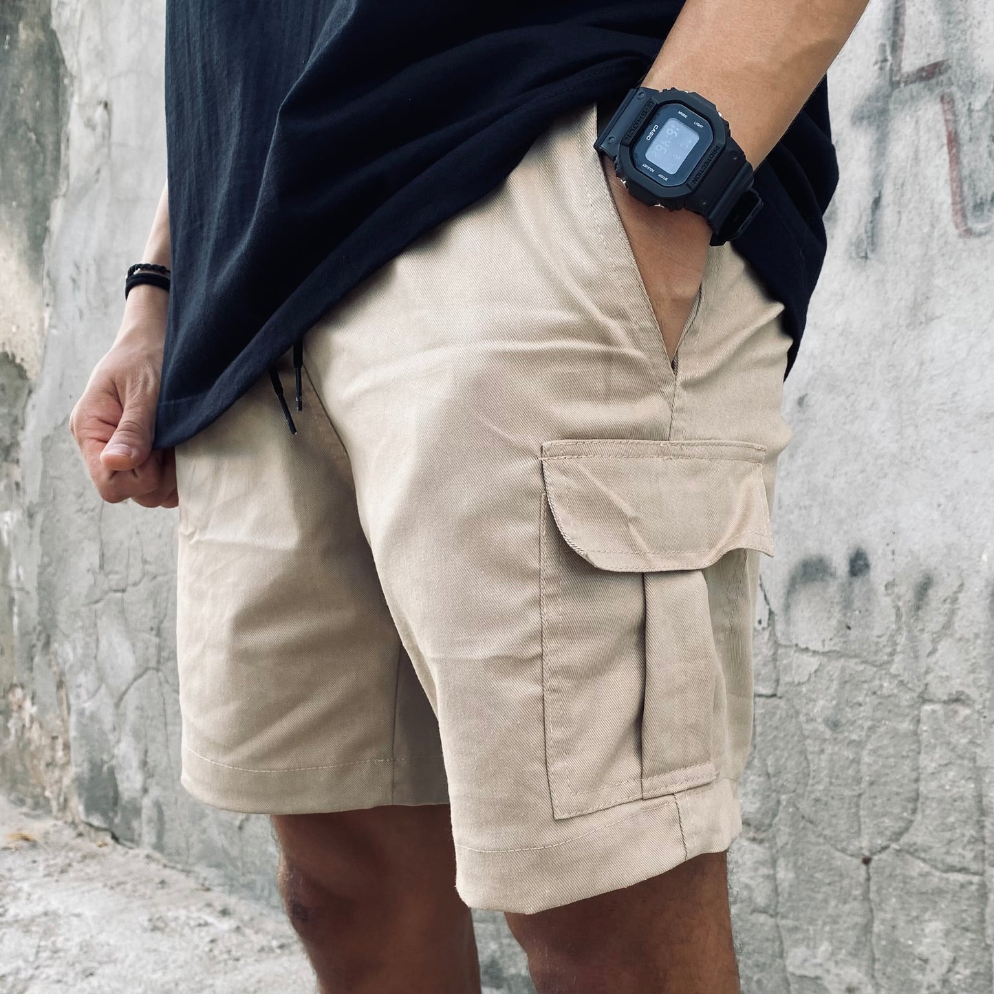 Short Cargo Hype Sarja Areia