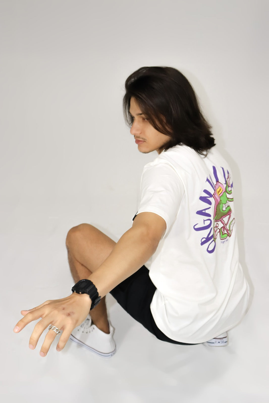 Camiseta Organic Life Off White